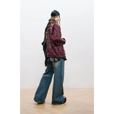 Unisex Jacket Spring and Autumn Lapel PU Leather Jacket for Men and Women Jacket
